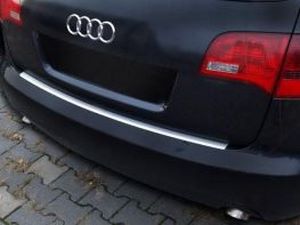 Накладка на бампер Audi A6 C6 (04-11) Avant - Avisa 2