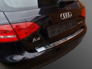 Накладка на бампер Audi A4 B8 (08-12) Avant - Avisa 1