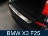 Накладка на задній бампер BMW X3 F25 (11-14) - Avisa 3