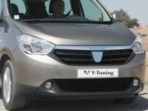 Хром полоска над решёткой DACIA Lodgy (2015+) / Stepway 1 1