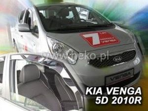 Дефлектори вікон Kia Venga (YN; 10-19) - Heko (вставні) 3