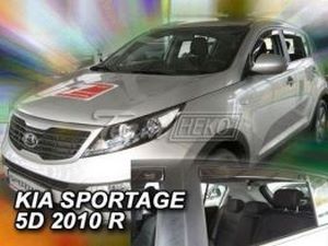 Дефлекторы окон KIA Sportage III (SL; 10-15) - Heko (вставные) 4