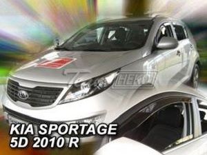 Дефлекторы окон KIA Sportage III (SL; 10-15) - Heko (вставные) 3