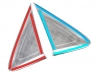Хром на трикутники дзеркал Mercedes Sprinter W907 (19-) 3