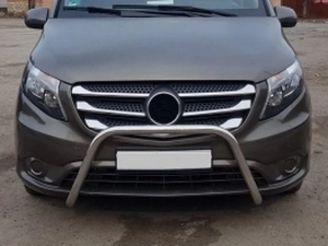 Кенгурятник Mercedes Vito / V W447 (14-) - дугой 3