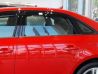 Дефлекторы окон Audi A4 B9 (16-23) Sedan - Hic (накладные)