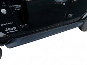 Пороги боковые Jeep Wrangler JL (18-) 2D/4D - OEM (чёрные) 5