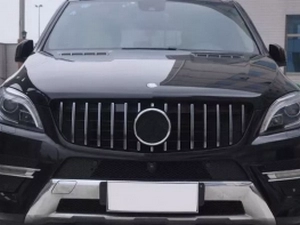 Решётка Mercedes ML W166 (11-14) - GT Chrome 5