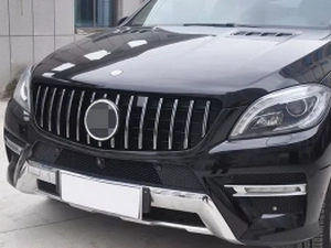 Решётка Mercedes ML W166 (11-14) - GT Chrome 8