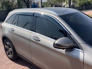 Дефлекторы окон Mercedes GLC X253 (15-) - Hic (с хром молдингом) 2
