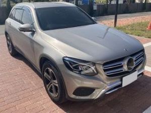 Дефлекторы окон Mercedes GLC X253 (15-) - Hic (с хром молдингом) 3