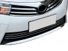 Хром накладка на решітку Toyota Corolla XI (13-15) 4