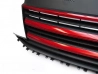 Решітка VW T6 (15-19) - з червоними смужками (без логотипу) 3