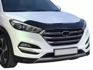 Дефлектор капота Hyundai Tucson III (TL; 16-21) - Cappafe 3