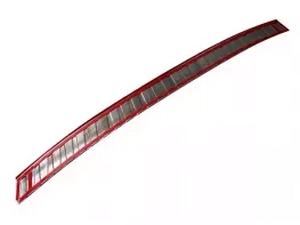 Накладка на задний бампер Ford Custom (13-23) - чёрная 3