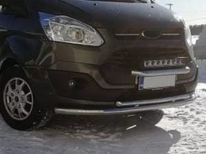 Захист передній Ford Custom (13-17) - труба подвійна 2