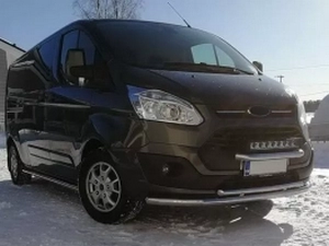 Захист передній Ford Custom (13-17) - труба подвійна 3