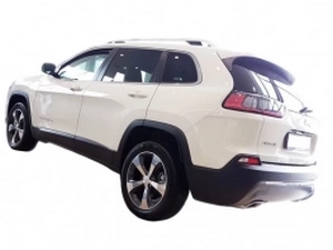 Накладка на бампер Jeep Cherokee V (KL; 18-) - Avisa (чорна) 7