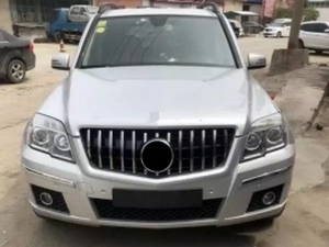 Решітка Mercedes GLK X204 (08-12) - GT Chrome 4