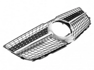 Решётка Mercedes GLK X204 (12-15) - Diamond Silver 2