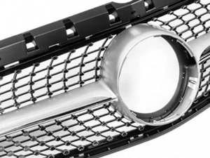 Решётка Mercedes B W246 (15-18) - Diamond Silver 3