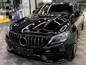 Решітка Mercedes-AMG C63 W205 (14-18) - GT Chrome 4