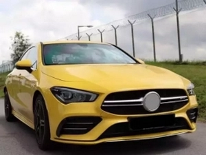 Решётка Mercedes CLA C118 (19-) - AMG Silver 4