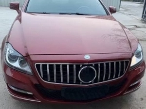 Решётка Mercedes CLS C218 (11-14) - GT Chrome 4