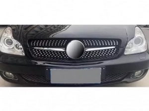 Решётка Mercedes CLS C219 (08-10) рестайлинг - Diamond Black 4