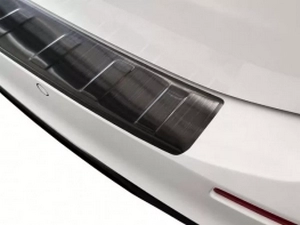 Накладка на задний бампер BMW 5 G31 LCI (20-23) - Avisa (чёрная) 3
