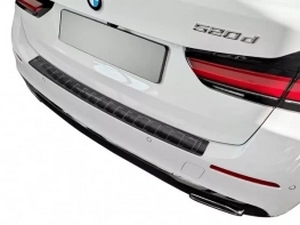Накладка на задний бампер BMW 5 G31 LCI (20-23) - Avisa (чёрная) 6
