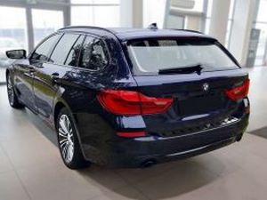 Накладка на бампер BMW 5 G31 (17-20) - Strong (чёрная) 7