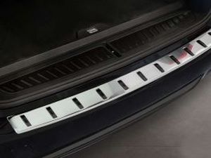 Накладка на бампер BMW 5 G31 (17-20) - Strong (серебряная) 5