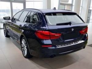 Накладка на бампер BMW 5 G31 (17-20) - Strong (серебряная) 7