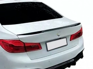 Спойлер багажника BMW 5 G30 (17-23) - Sport 3 (чёрный) 3