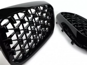 Решётка BMW 5 G30 / G31 (17-20) - Diamond black 3