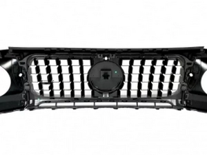 Решітка та накладки на фари Mercedes G III W463 (18-) - GT Black 3