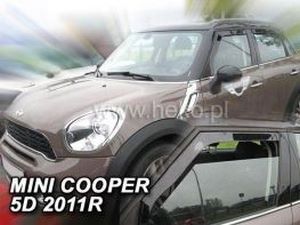 Дефлектори вікон Mini Cooper III (11-14) 5D - Heko (вставні) 3