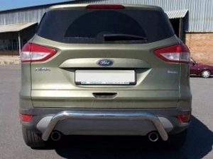 Защита задняя Ford Kuga I (08-12) - труба гнутая 3