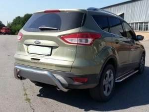 Защита задняя Ford Kuga I (08-12) - труба гнутая 4