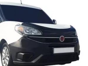 Дефлектор капота Fiat Doblo II (15-22) рестайлинг - CappaFe 4