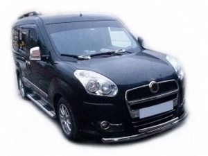 Защита передняя Opel Combo D (11-17) - труба двойная 3