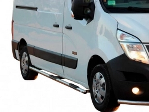 Пороги бічні Nissan NV400 (10-21) - труби 2