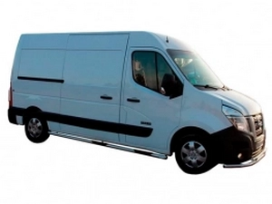 Подножки боковые Renault Master III (10-) - трубы 3