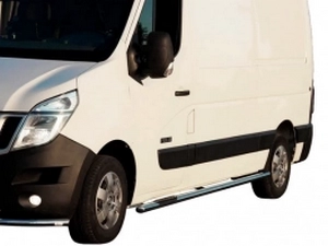 Подножки боковые Renault Master III (10-) - трубы 4