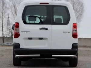 Защита задняя Citroen Berlingo II (08-18) - трубки угловые 2