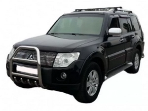 Кенгурятник Mitsubishi Pajero Wagon III (99-06) – високий 3