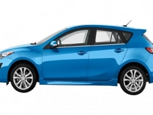 Хром нижні молдинги вікон Mazda 3 II (BL; 09-13) Hatchback 4