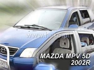 Дефлектори вікон Mazda MPV II (LW; 99-06) - Heko (вставні) 3