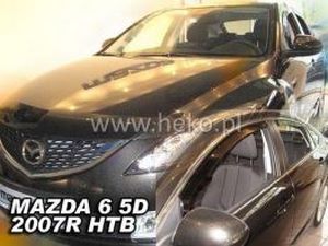 Дефлектори вікон Mazda 6 II (GH; 07-12) HB - Heko (вставні) 3